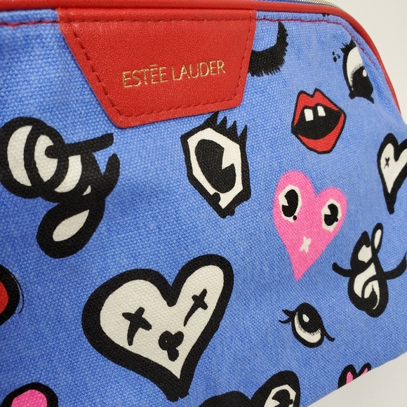 NWOT Estēe Lauder x Quentin Jones Cosmetic Bag - Picture 2 of 8